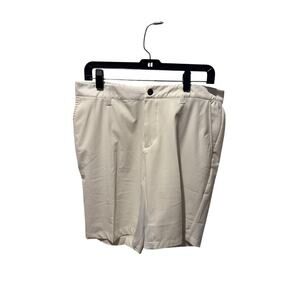 Adidas Advantage Golf Men’s Shorts – Cream/White – Size 34